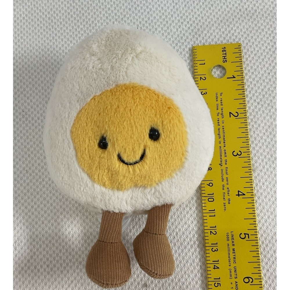 Jellycat Amuseables Hard Boiled Egg Plush‎ Stuffed Animal Food